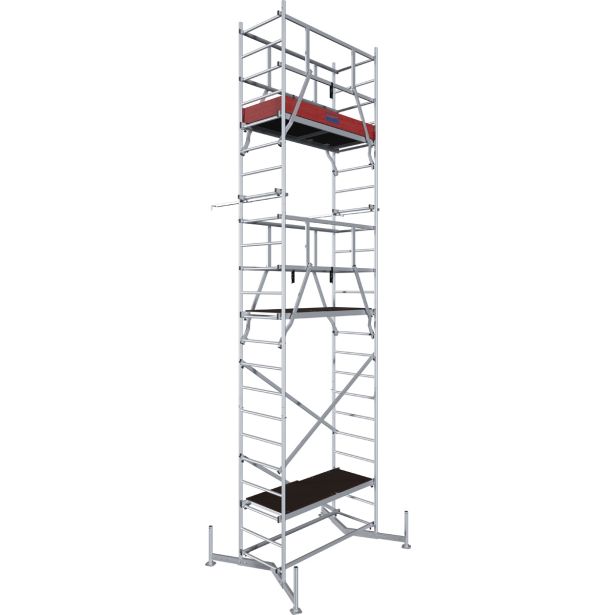 ALUMINIJASTI VEČNAMENSKI ODER KRAUSE MONTO CLIMTEC, DELOVNA VIŠINA 7 M