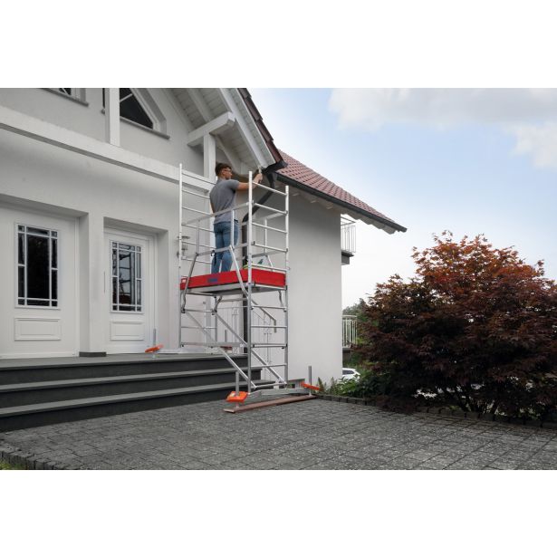 ALUMINIJASTI VEČNAMENSKI ODER KRAUSE MONTO CLIMTEC, DELOVNA VIŠINA 7 M