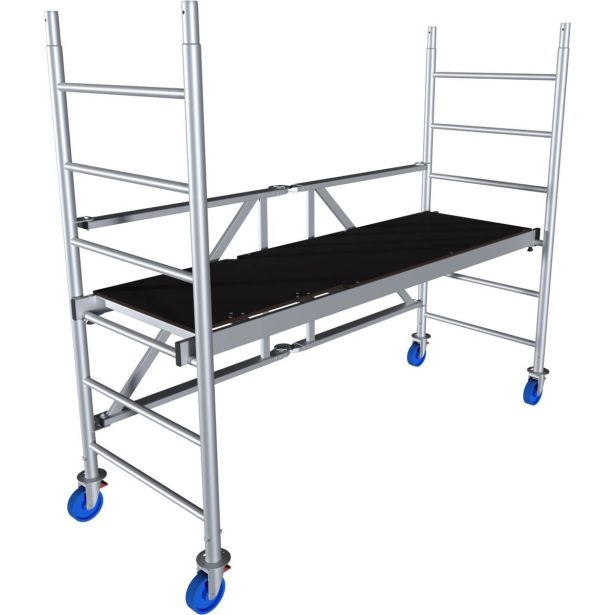 ALUMINJASTI ODER KRAUSE MONTO PRO TEC XS PODEST 2X0.6M DELOVNA VIŠINA 2.90 M