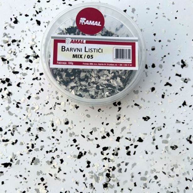 AMAL DEKORATIVNI LISTIČI MIX - 05  100G