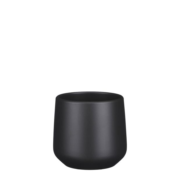 KERAMIČNI NOTRANJI LONEC MICA AMBER ČRN MAT V13.5XP14CM