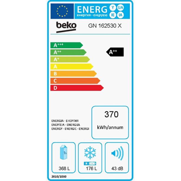 AMERIŠKI HLADILNIK BEKO GN 162530X