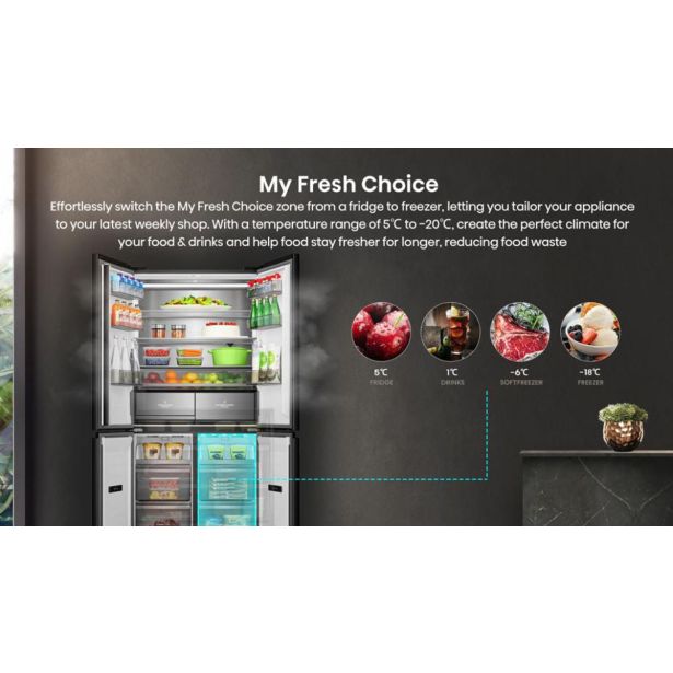 AMERIŠKI HLADILNIK HISENSE RQ768N4GBE