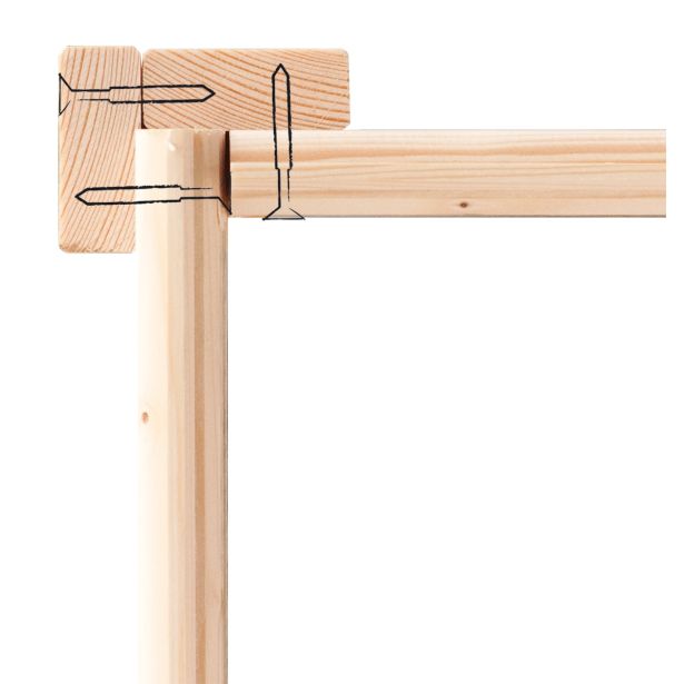 LESENA VISOKA GREDA KARIBU ANTRACIT 133X69X82V