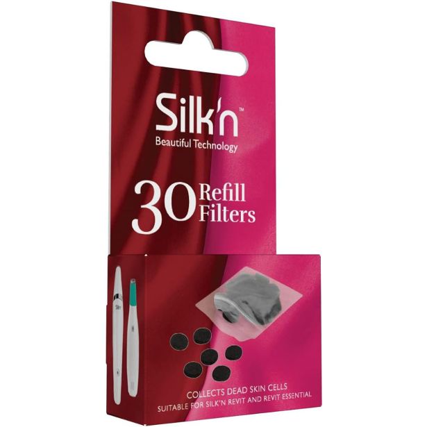 APARAT ZA NEGO TELESA SILK'N REVIT ESSENTIAL FILTERS 30 KOM