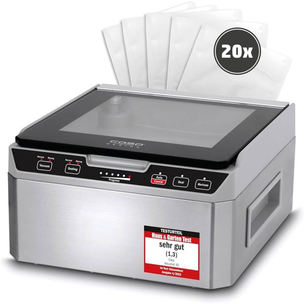 APARAT ZA VAKUUMIRANJE CASO VACUCHEF 40