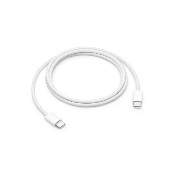 APPLE PODATKOVNI KABEL MQKJ3ZM/A TYPE C NA TYPE C VTIČ ZA IPHONE 15 SERIJO - ORIGINAL (BULK) 1M 60W PLETEN