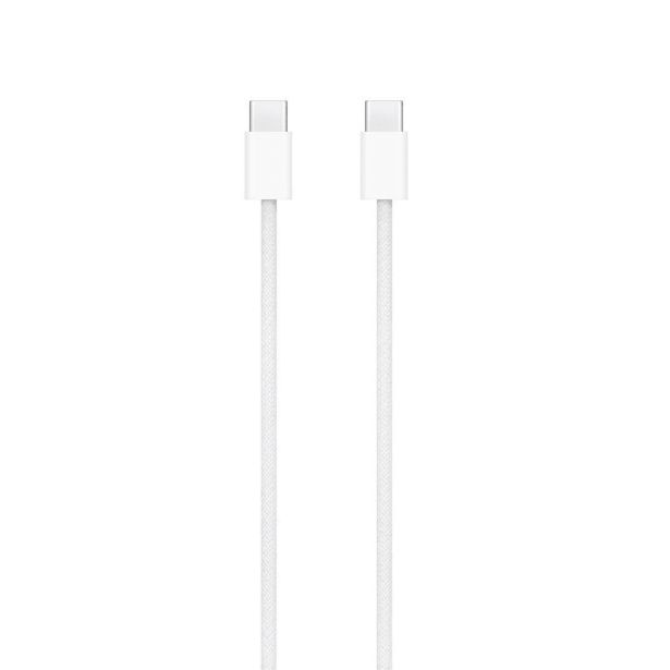 APPLE PODATKOVNI KABEL MQKJ3ZM/A TYPE C NA TYPE C VTIČ ZA IPHONE 15 SERIJO - ORIGINAL (BULK) 1M 60W PLETEN