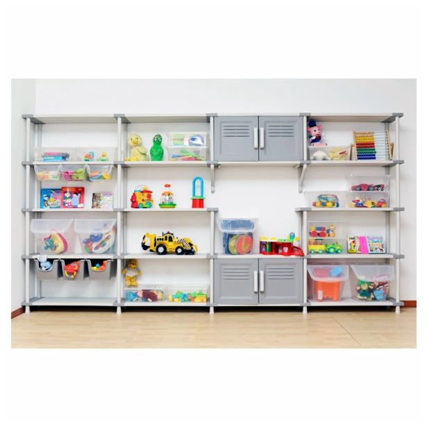 ARHIVSKI REGAL DODATNA OPREMA VRATA, SIVA