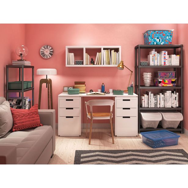 PVC REGAL KETER 182X90X40 CM 5P/55KG ČRN