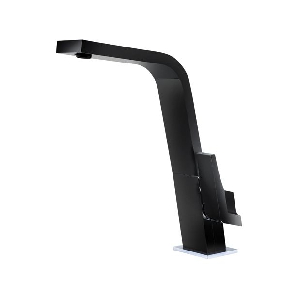 ARMATURA ZA KORITO CISAL SPACE MAT ČRNA