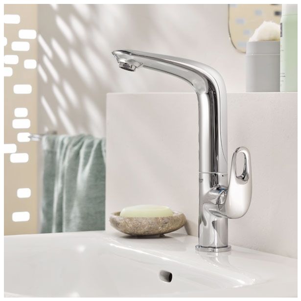 PIPA ZA UMIVALNIK GROHE EUROSTYLE NEW, POVIŠANA L ZGORNJI DEL SIFONA