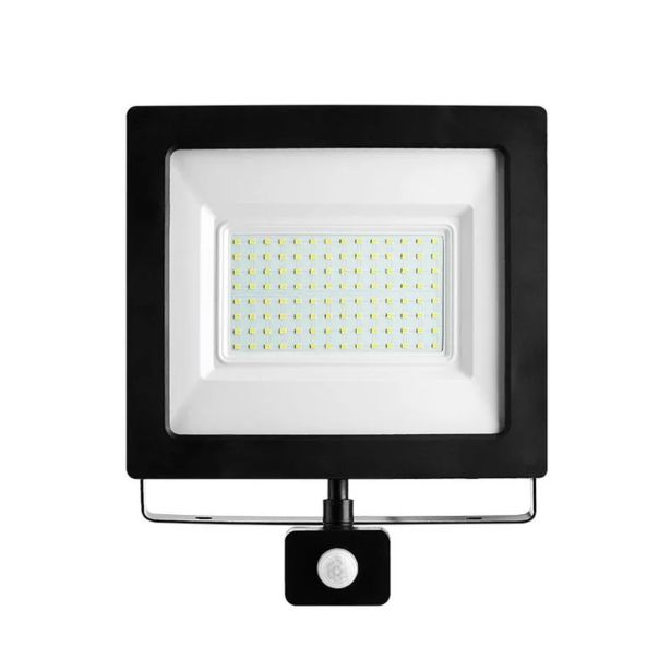 ASALITE LED REFLEKTOR 100W 4500K, 8000LM + SENZOR