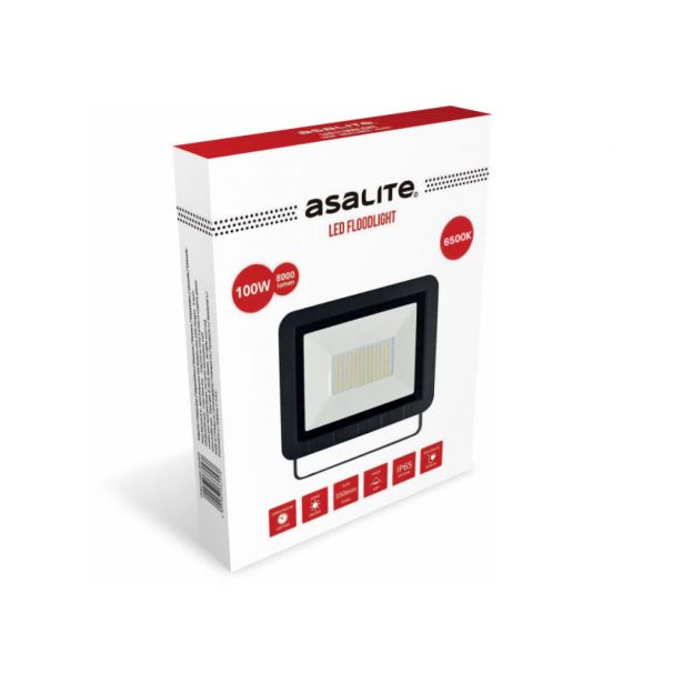 ASALITE LED REFLEKTOR 100W 6500K, 8000LM