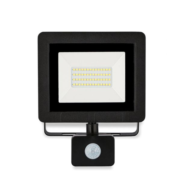 ASALITE LED REFLEKTOR 30W 4500K, 2400LM + SENZOR