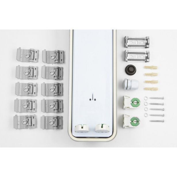 ASALITE OHIŠJE ZA LED CEVI 2X 60CM