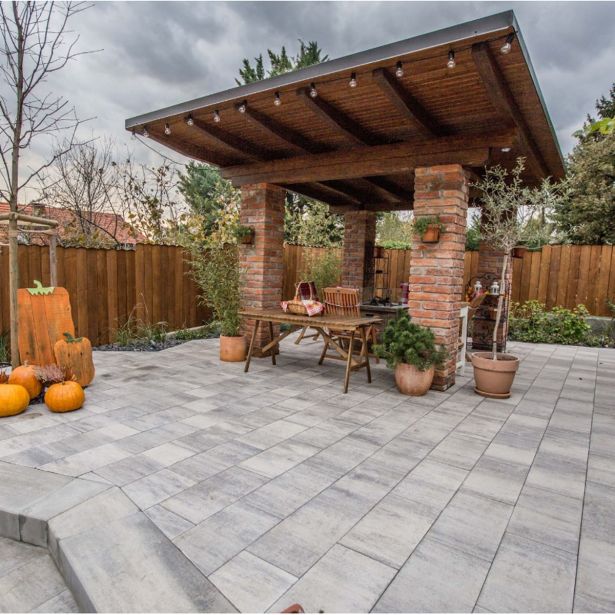 BETONSKA PLOŠČA SEMMELROCK ASTI COLORI PLOŠČA 60/30/5 CM, GRAFITNO BELA