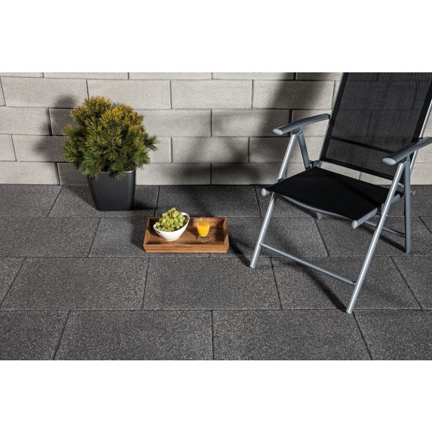 BETONSKA PLOŠČA ZOBEC ATLAS IMPREGNIRANA 40X60X4.2 CM BAZALTNA