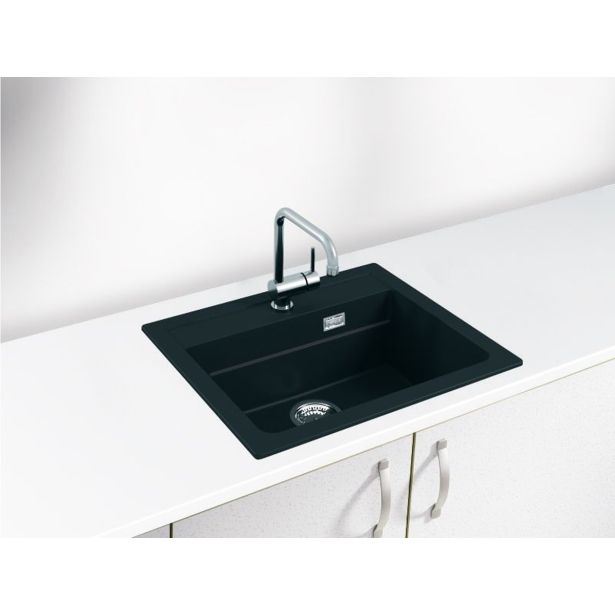 GRANITAL POMIVALNO KORITO ALVEUS ATROX 30, CARBON G91 590X500 MM