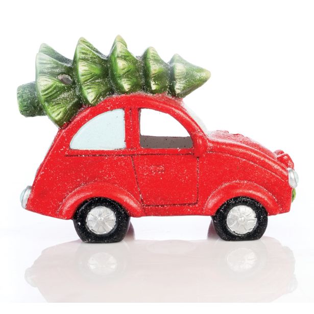 RDEČ AVTO Z LED LUČKO