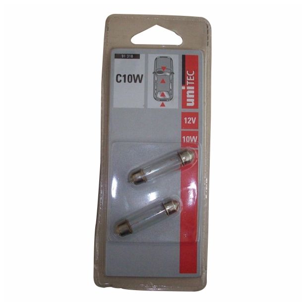 AVTOMOBILSKA ŽARNICA UNITEC UNITEC ŽARNICA C10W 2KOS