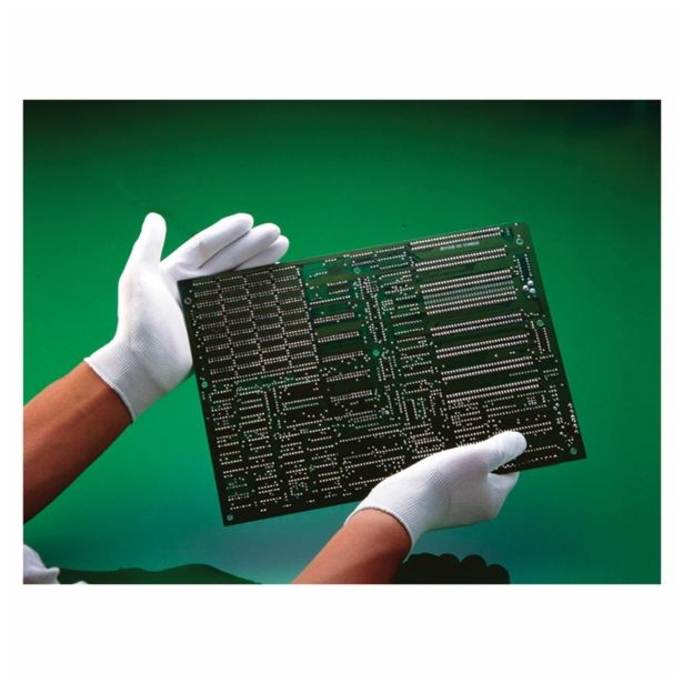 GUMENE ROKAVICE B0 500 ŠT. M/7 POLIURETAN BARVA BELA