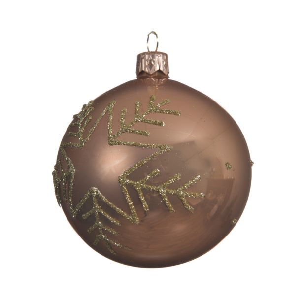 BAKRENE STEKLENE BUNKE Z ZVEZDO, 6 KOSOV, PREMER 80 MM