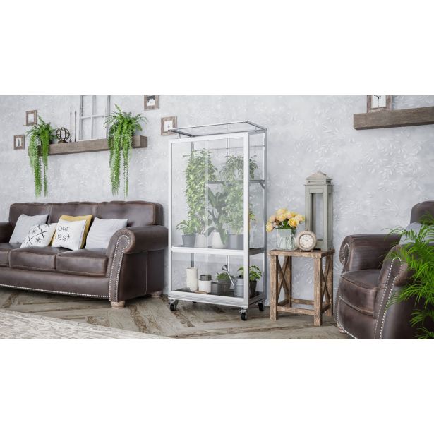 BALKONSKI RASTLINJAK VITAVIA POLIS 350 ESG, ALU KOLESA