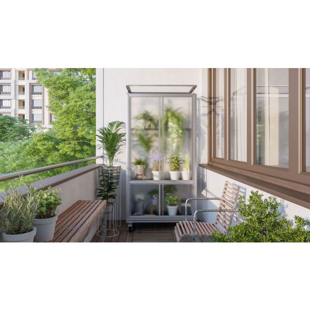 BALKONSKI RASTLINJAK VITAVIA POLIS HKP4MM ROLL FOUNDATION, ALU