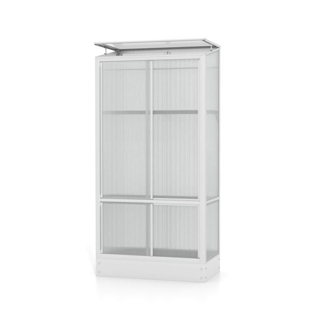 BALKONSKI RASTLINJAK VITAVIA POLIS HKP4MM STEEL FOUNDATION, ALU