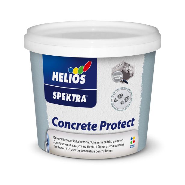 BARVA ZA BETON HELIOS SPEKTRA CONCRETE PROTECT BELA B1 2L