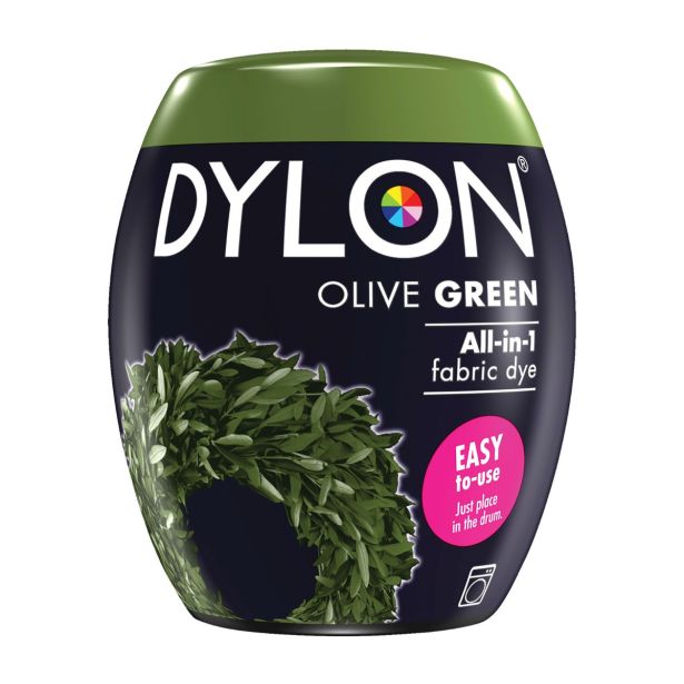 BARVA DYLON 34 350 G OLIVE GREEN ZA TEKSTIL