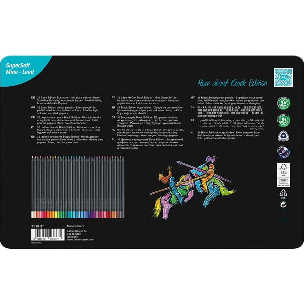 BARVICE FABER CASTEL BLACK EDITION, 36/1