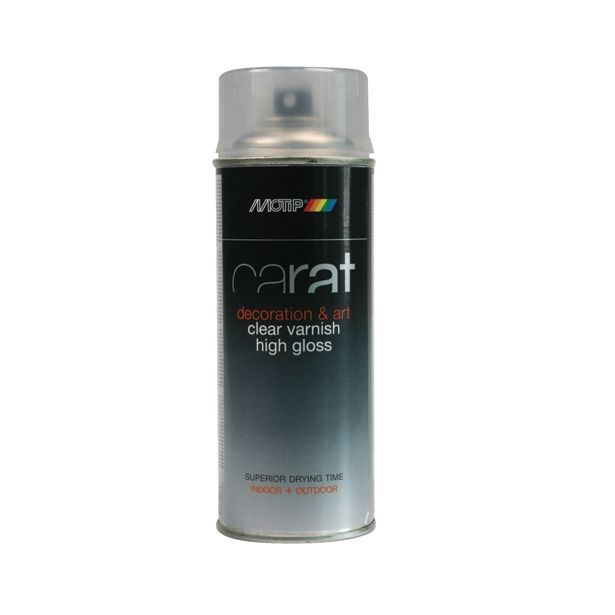 BARVNI SPREJ CARAT CLEAR VARNISH HG 400 ML