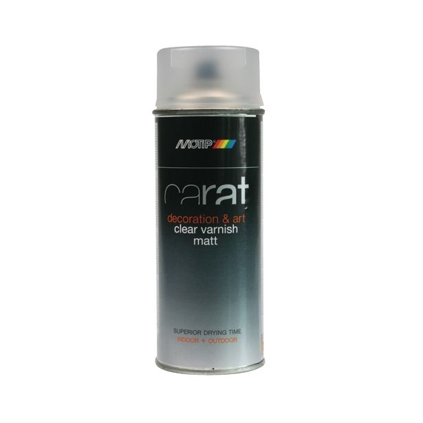 BARVNI SPREJ CARAT CLEAR VARNISH MATT 400 ML