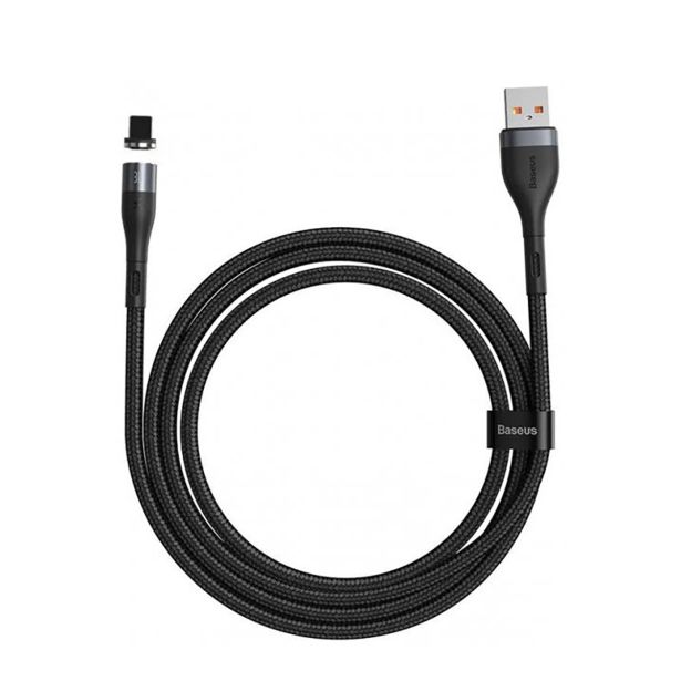 BASEUS PODATKOVNI KABEL CALXC-KG2 QUICK CHARGE 2,4A LIGHTNING 1M - ČRN