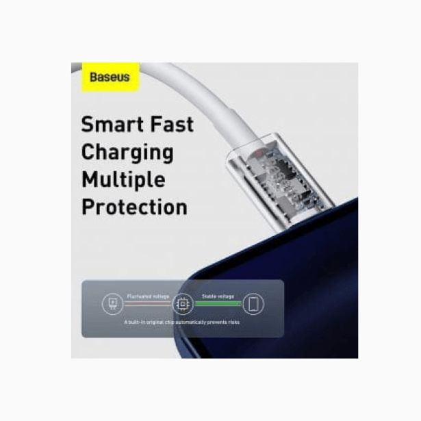 BASEUS PODATKOVNI KABEL CATLYS-B02 (SUPERIOR FAST CHARGE) 20W - LIGHTNING NA TYPE-C -1,5M - BEL