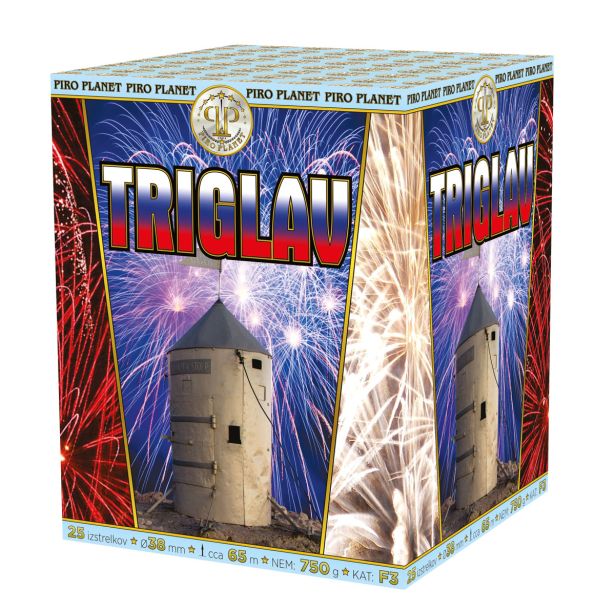 BATERIJA PIRO PLANET TRIGLAV 750 G / KAT. F3