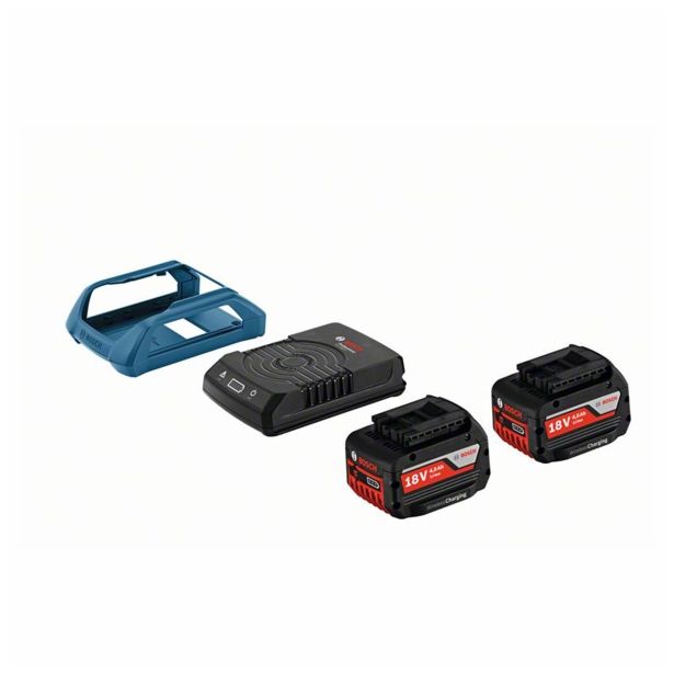 SET AKUMULATOR IN POLNILNIK BOSCH 2 X GBA 18V 4.0 AH MW-C + GAL 1830 W