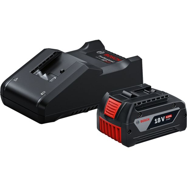 BATERIJE IN POLNILNIKI BOSCH PROFESSIONAL SET GBA 4.0AH+GAL 18V-40
