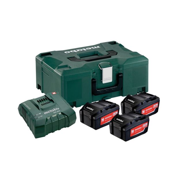 OSNOVNI SET METABO 3 X 5.2 AH ASC ULTRA+ METALOC