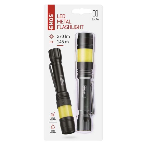 BATERIJSKA SVETILKA EMOS 360°, 270 LM, 2X AA