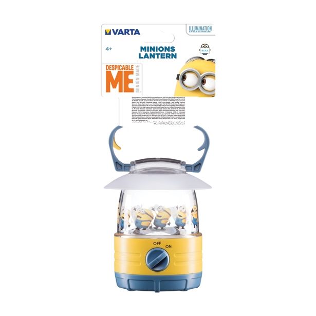 BATERIJSKA SVETILKA VARTA LED MINIONS LANTERNA NA 4XAA