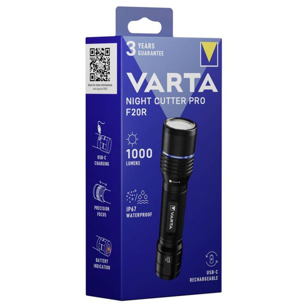 BATERIJSKA SVETILKA VARTA NIGHT CUTTER PRO F20R