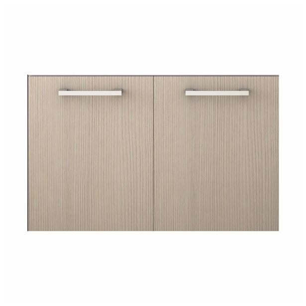 MDF LAK.KOPAL.OMARICA AQUAESTIL BAZA ARWEN 80 Z VRATI BELO DREVO 80X51X13