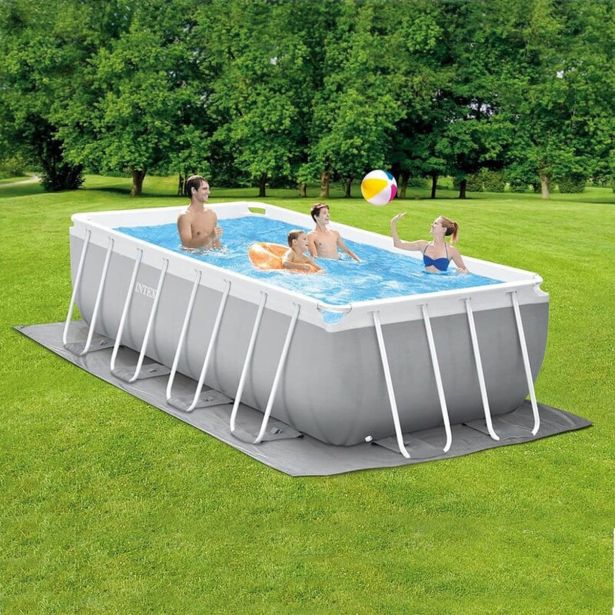 BAZEN S KOVINSKO KONSTRU. INTEX PRISM FRAME 400X200X122 CM