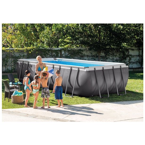 BAZEN S KOVINSKO KONSTRU. INTEX ULTRA FRAME PRAVOKOTEN 549X274X132 CM