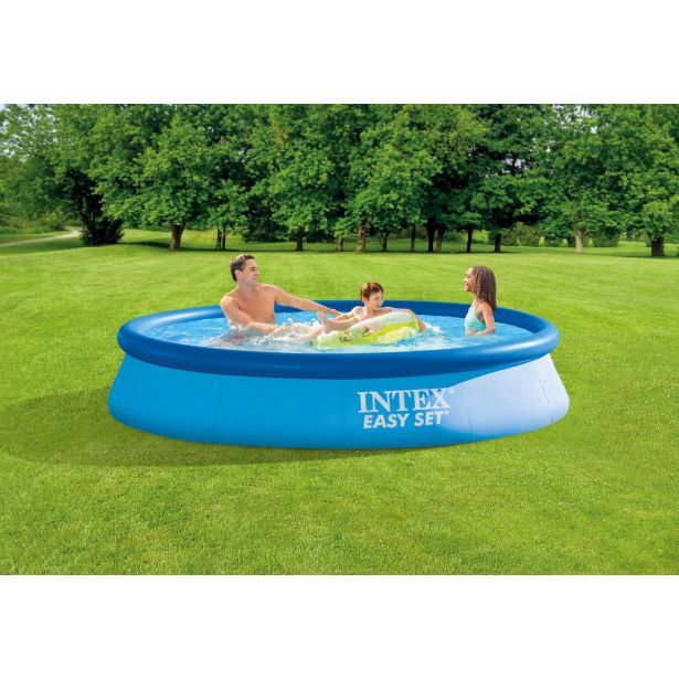 BAZEN Z NAPIHLJIVIM ROBOM INTEX EASY SET 366X76 CM