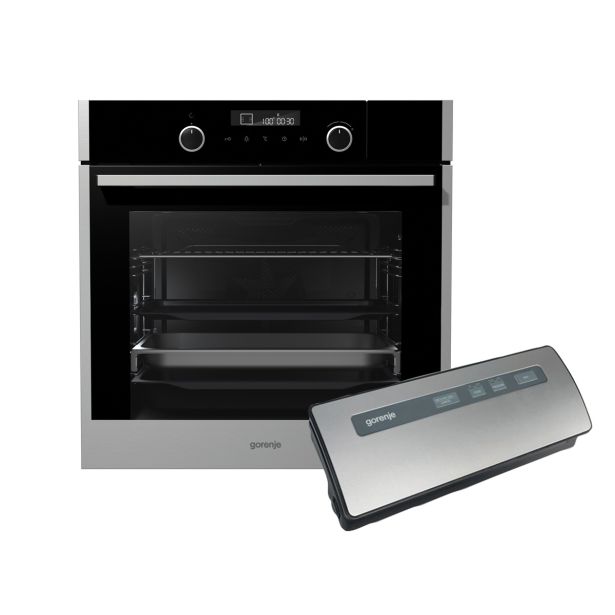 VGRADNA PARNA PEČICA GORENJE BCS 747 S34X + VS120E