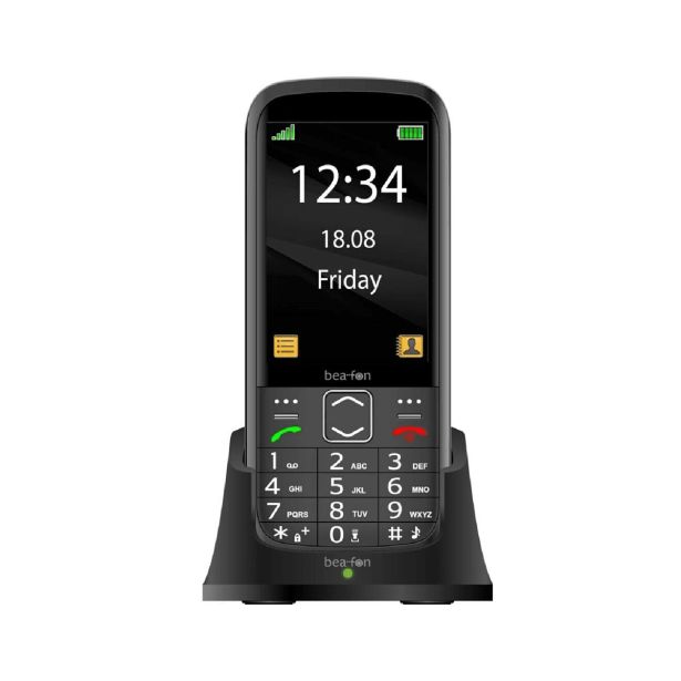 BEAFON SL270 TELEFON NA TIPKE ZA STAREJŠE - ČRN